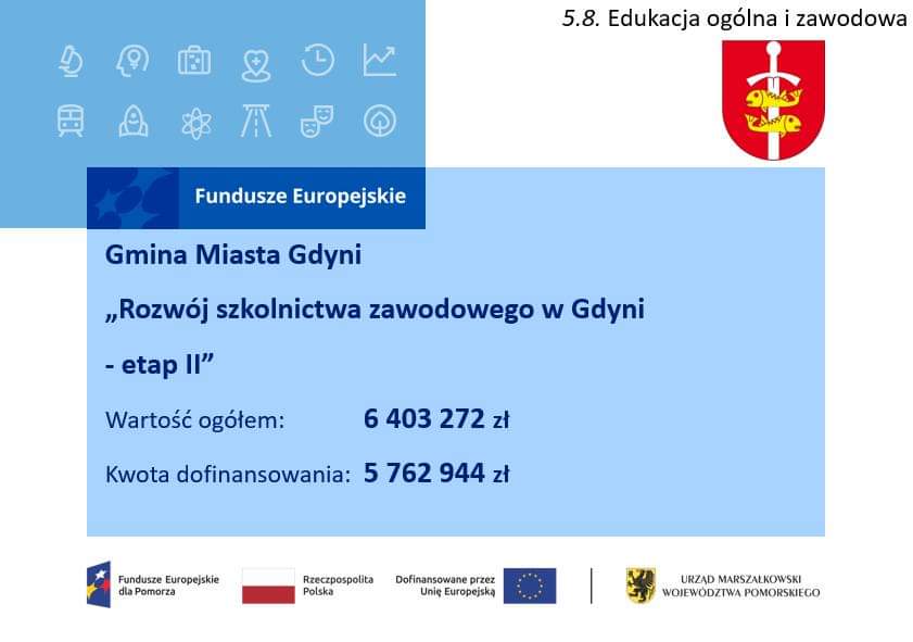 Rozwój szkolnictwa zawodowego w Gdyni - etap II