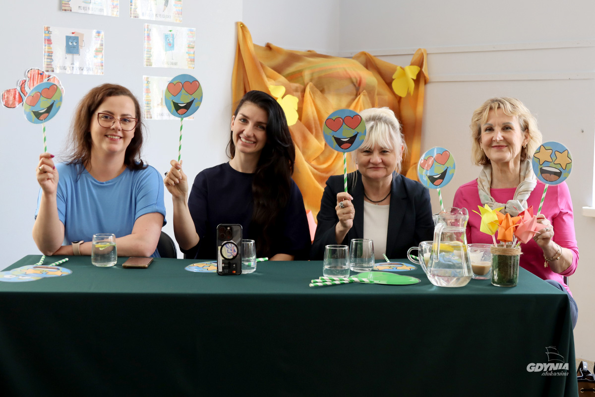 Grono jury podczas EKO pokazu w przedszkolu.