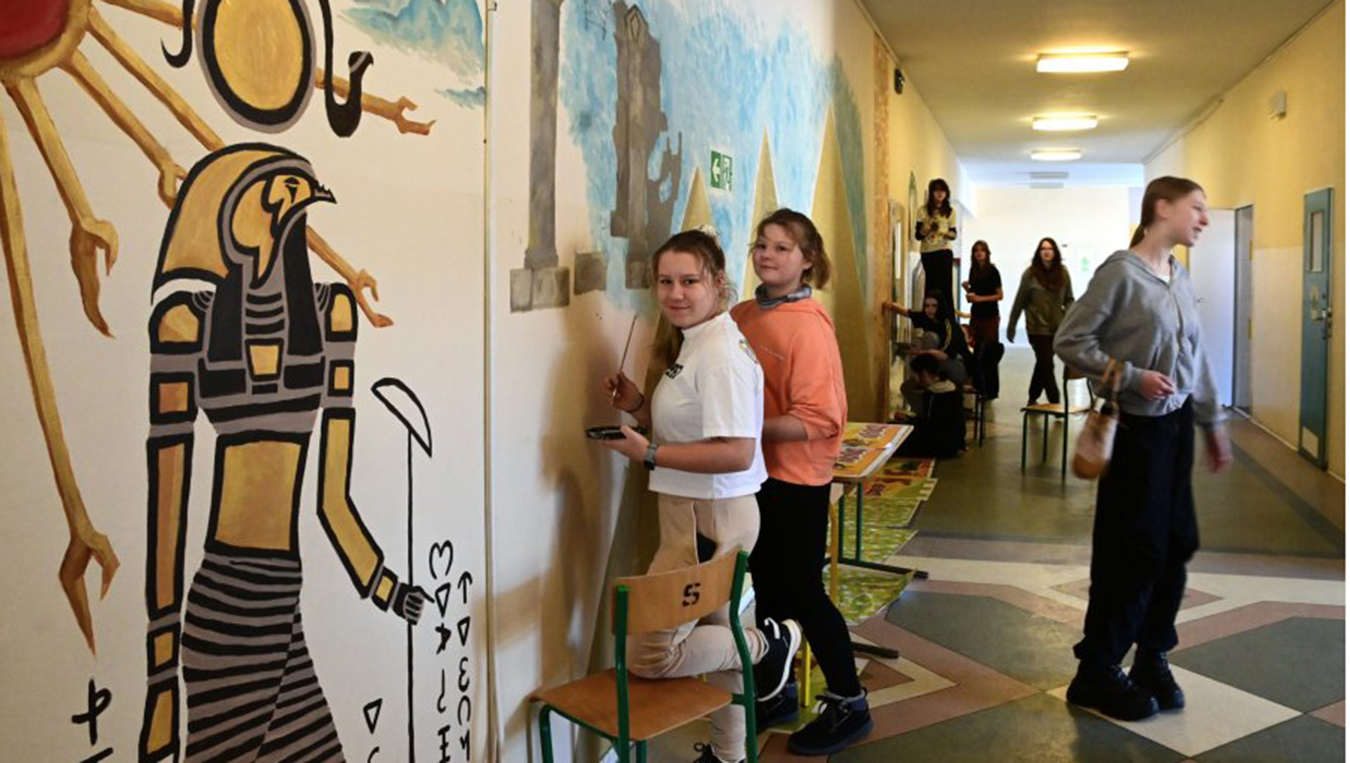 Egipt w SP 47 w Gdynijpg