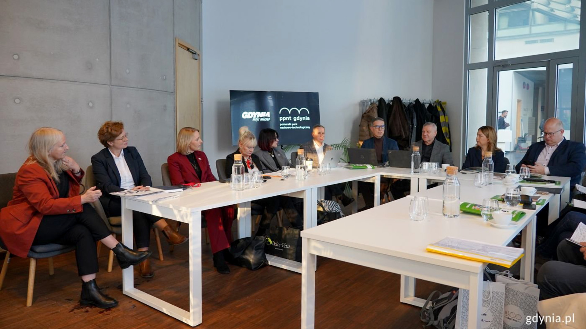 Spotkanie w Pomorskim Parku Naukowo-Technologicznym.